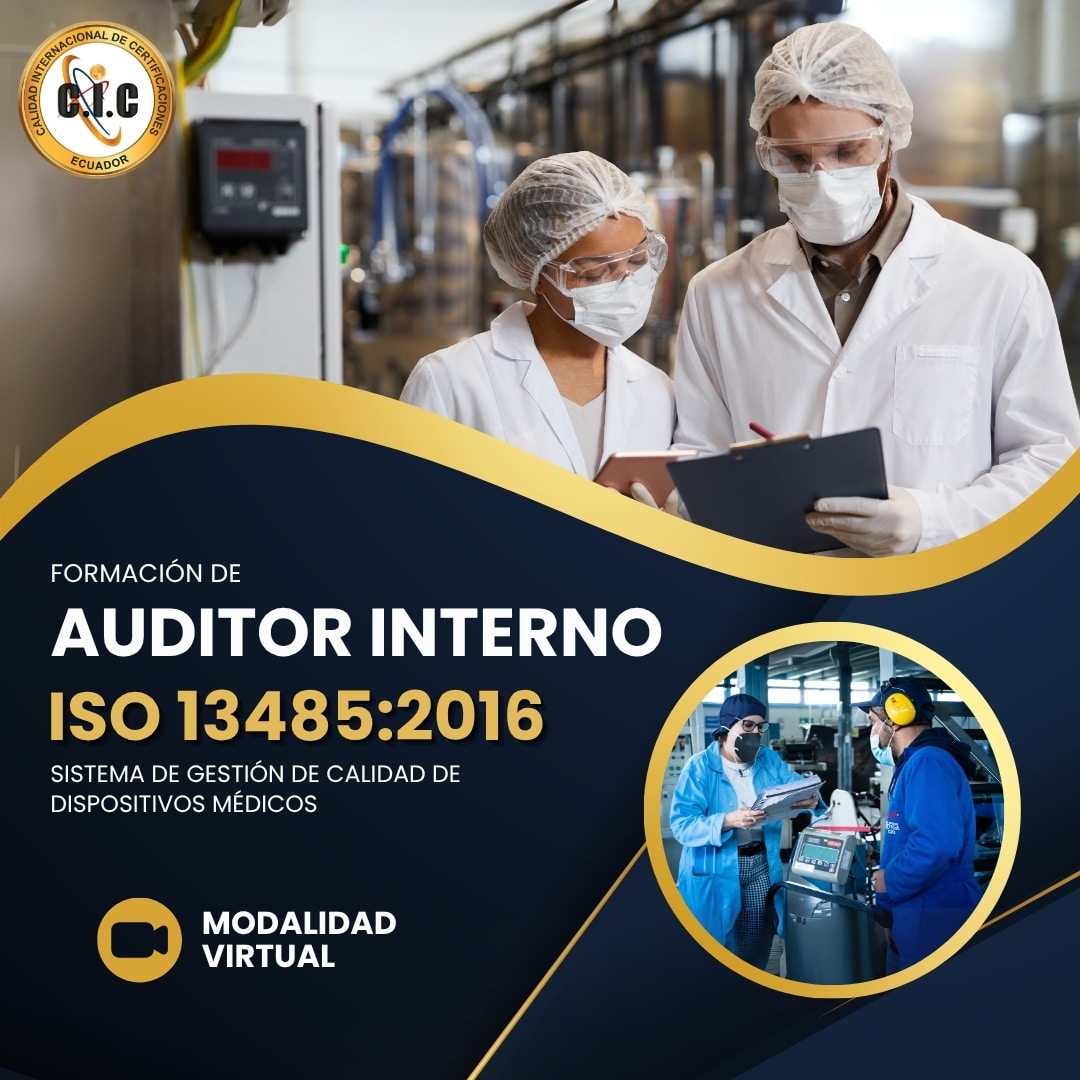Formación de Auditor Interno ISO 13485:2016