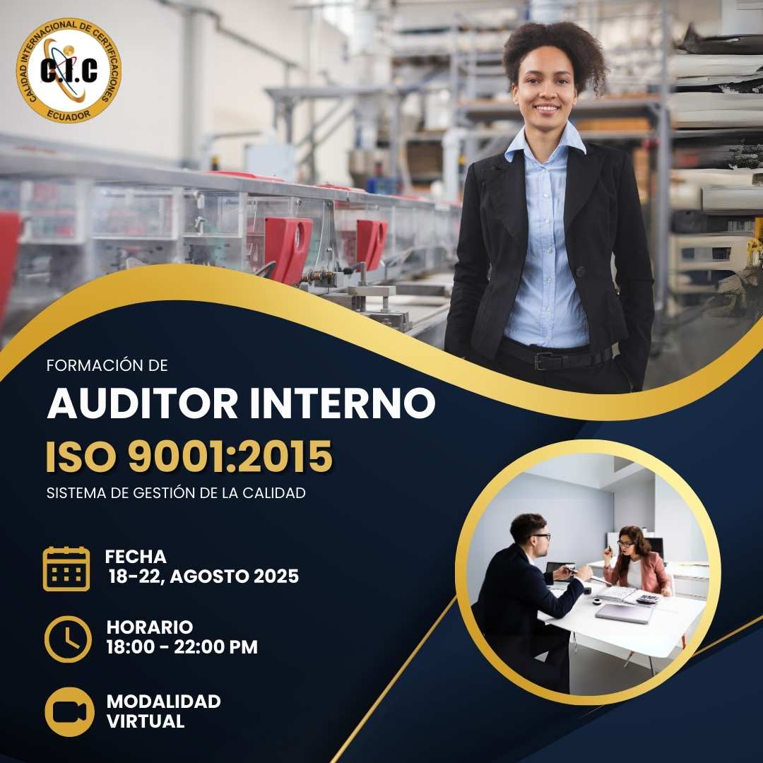 Formación de Auditor Interno ISO 9001:2015